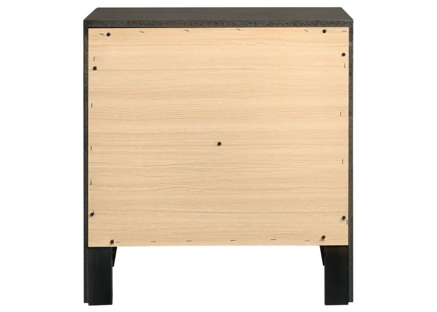 Serenity 2-drawer Nightstand Mod Grey