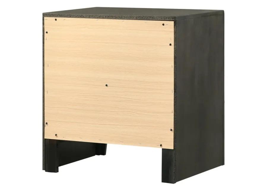 Serenity 2-drawer Nightstand Mod Grey