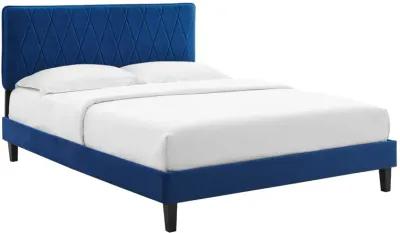 Phillipa Performance Velvet King Platform Bed