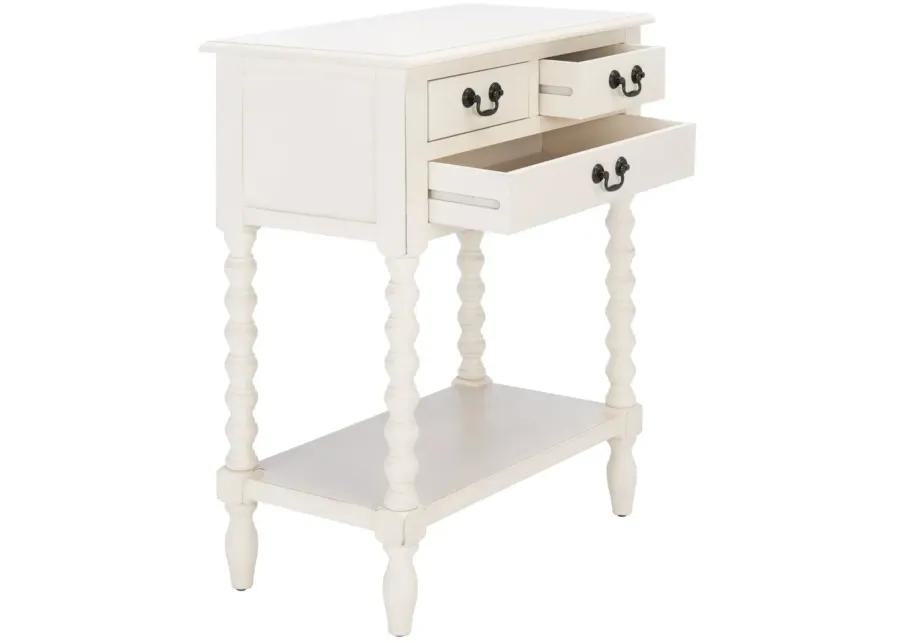 ATHENA 3 DRAWER CONSOLE TABLE