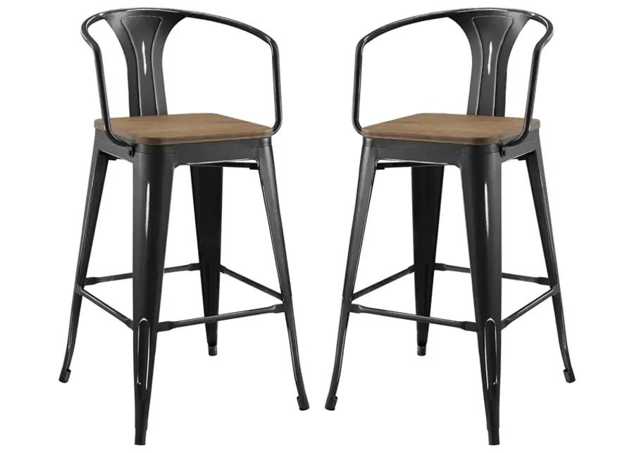 Promenade Bar Stool Set of 2