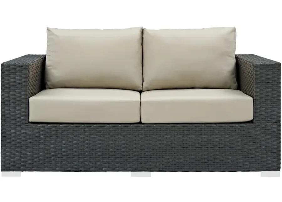 Sojourn Outdoor Patio Sunbrella® Loveseat