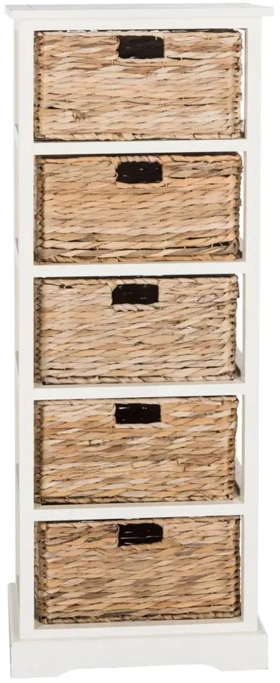 VEDETTE 5 WICKER BASKET STORAGE TOWER