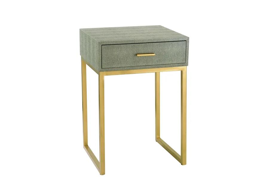 Shagreen Accent Table 