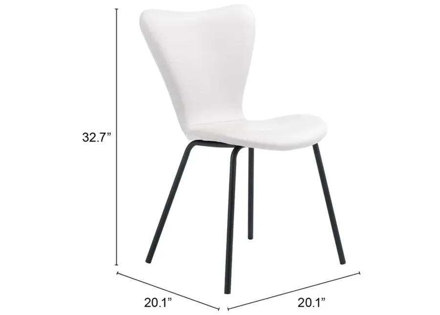 Torlo Dining Chair (Set of 2) White