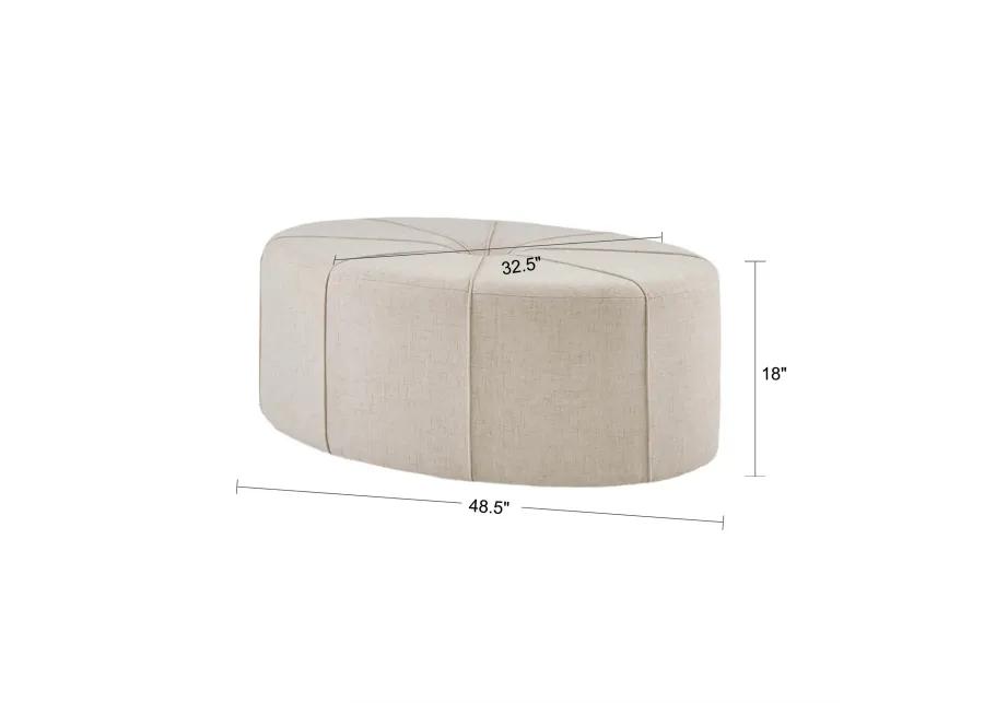 Ferris Oval Ottoman