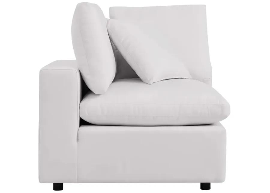 Commix Overstuffed Outdoor Patio Corner Chair