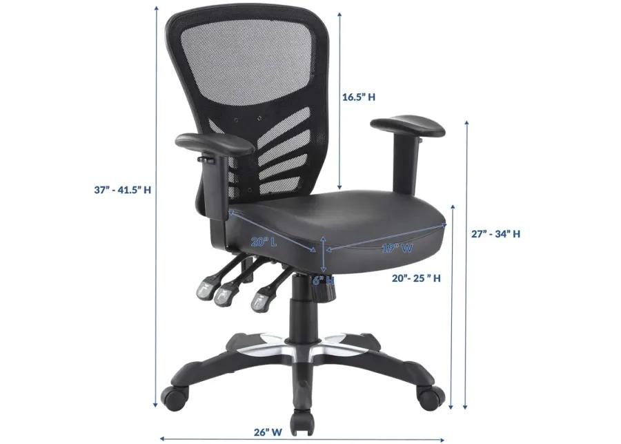 Articulate Vinyl Office Chair