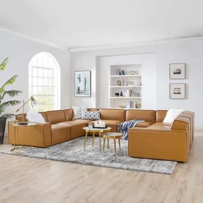 Restore 8-Piece Vegan Leather Sectional Sofa