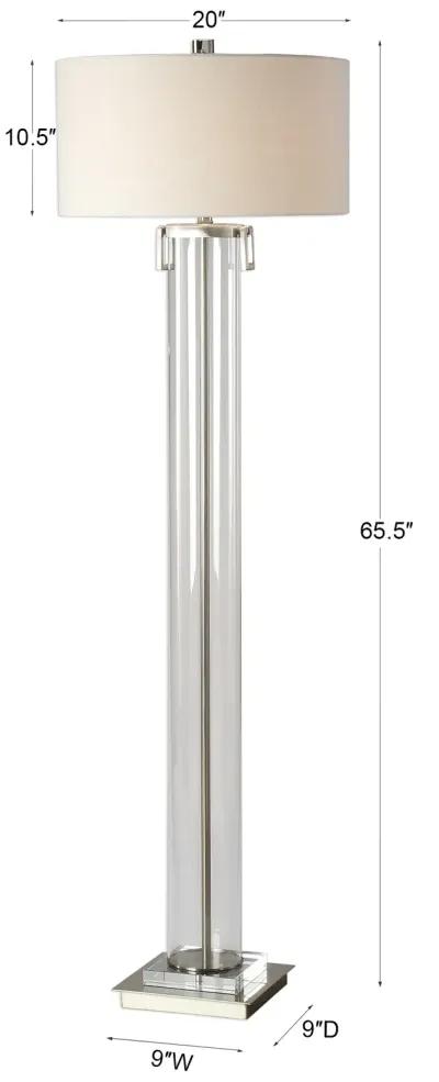 Monette Tall Cylinder Floor Lamp