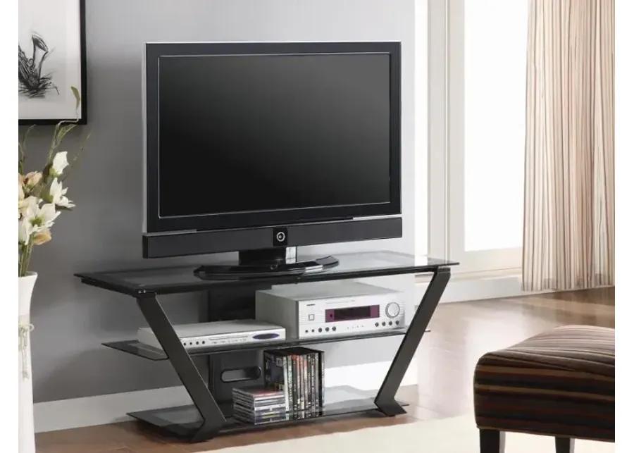 Donlyn 2-tier TV Console Black