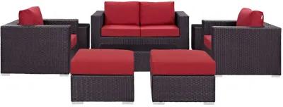 Convene 8 Piece Outdoor Patio Sofa Set