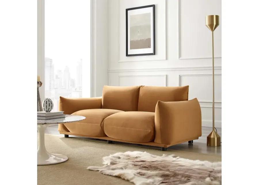 Copious Performance Velvet Loveseat