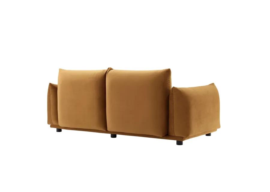 Copious Performance Velvet Loveseat