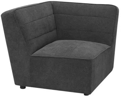 Sunny Upholstered 6-piece Modular Sectional Dark Charcoal