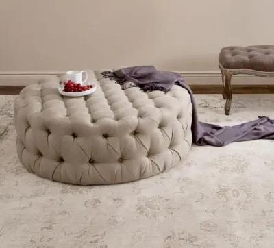 CHARLENE TUFTED COCKTAIL OTTOMAN