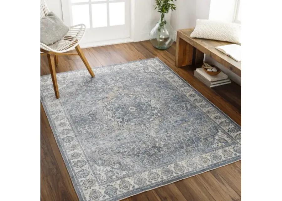 Lillian LLL-2320 2'7" x 7'3" Machine Woven Rug