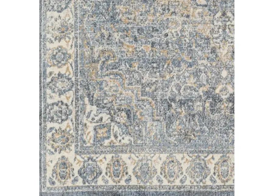 Lillian LLL-2320 2'7" x 7'3" Machine Woven Rug