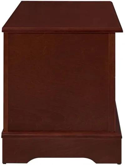 Paula Rectangular Cedar Chest Warm Brown