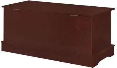 Paula Rectangular Cedar Chest Warm Brown