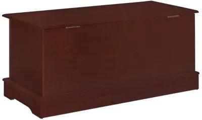 Paula Rectangular Cedar Chest Warm Brown