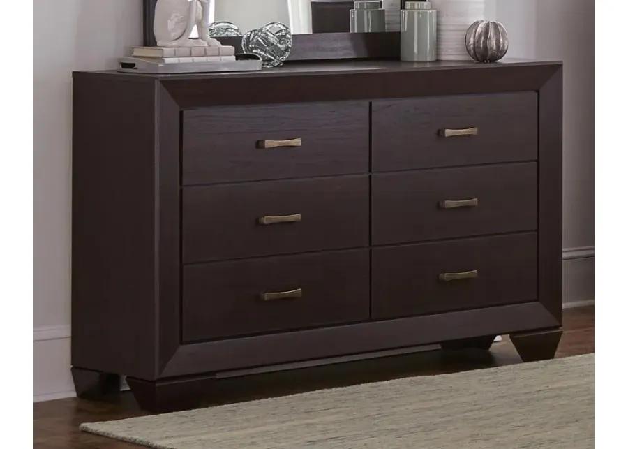 Dorian 4-piece Twin Bedroom Set Brown and Dark Cocoa