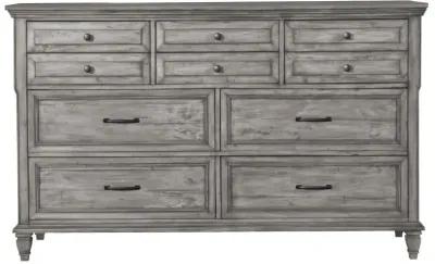 Avenue 4-piece California King Panel Bedroom Set Grey