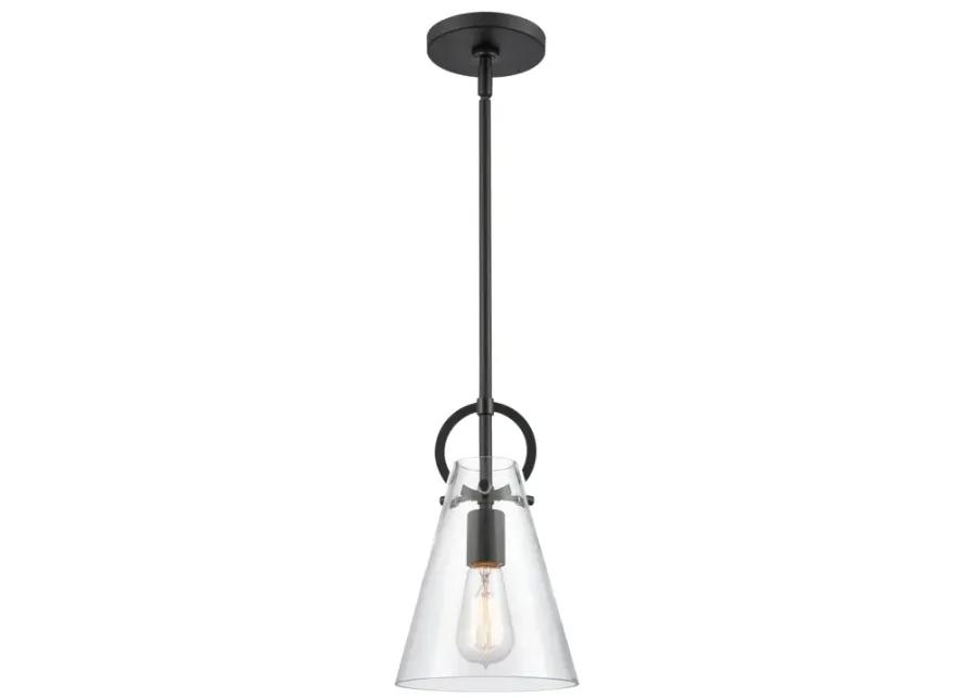 Gabby 7" Wide 1-Light Mini Pendant - Matte Black