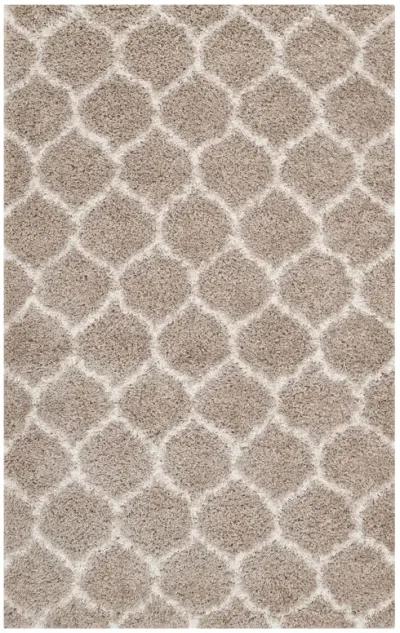 Solvea Moroccan Trellis 5x8 Shag Area Rug