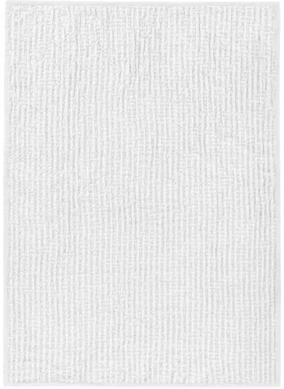 Colorman Belgian Linen BlendWhite Throw Blanket Blanket