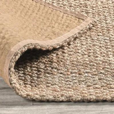 Santa Cruz 5'x8' Jute Handwoven Sustainable Beige Accent Area Rug