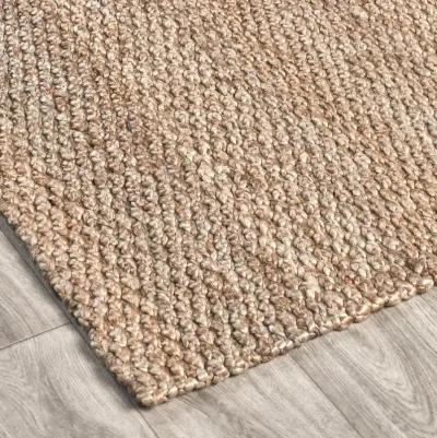 Santa Cruz 5'x8' Jute Handwoven Sustainable Beige Accent Area Rug