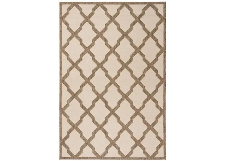 Safavieh BEACH HOUSE Collection BHS122C-3 Cream / Beige 3' X 5'