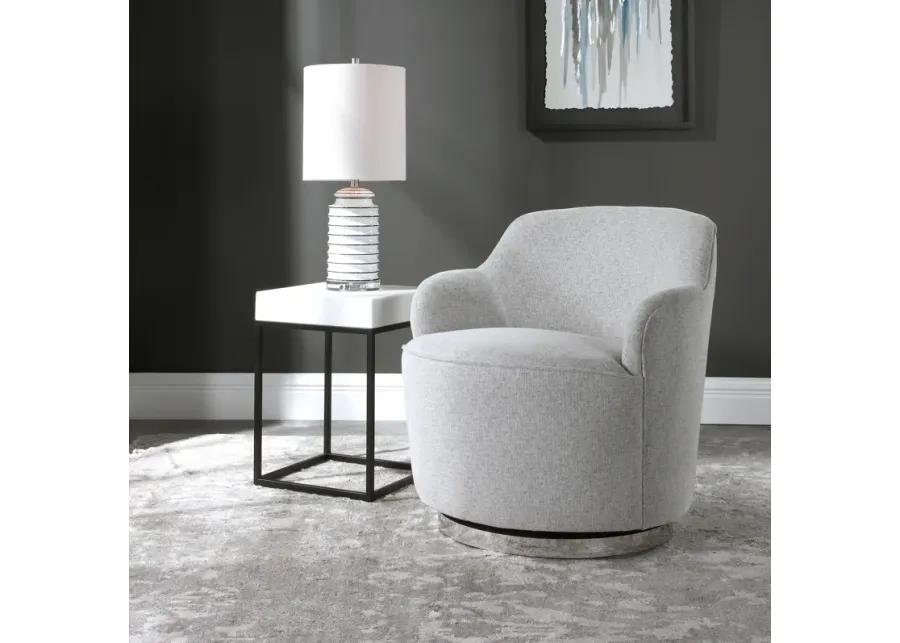 Hobart Casual Swivel Chair