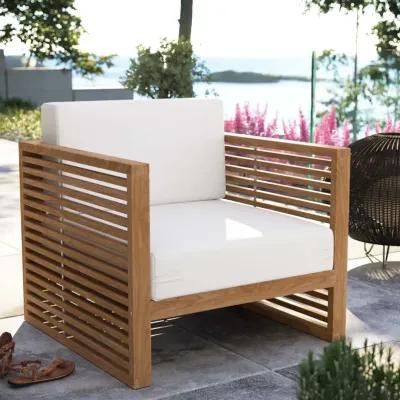 Carlsbad Teak Outdoor Armchair