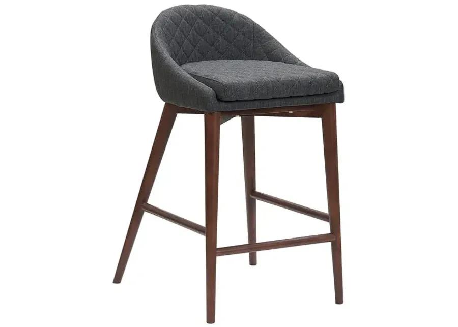 Mila Counter Stool - Dark Grey (Set of 2 Chairs)