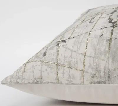 Abstract Silver  Pillow