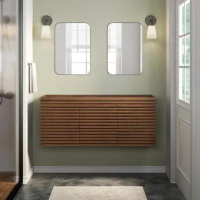 Render 48" Double Sink Compatible (Not Included) Bathroom Vanity Cabinet