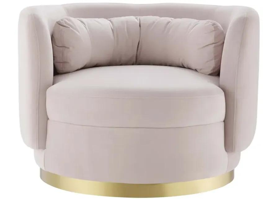 Relish Performance Velvet Performance Velvet Swivel Chair