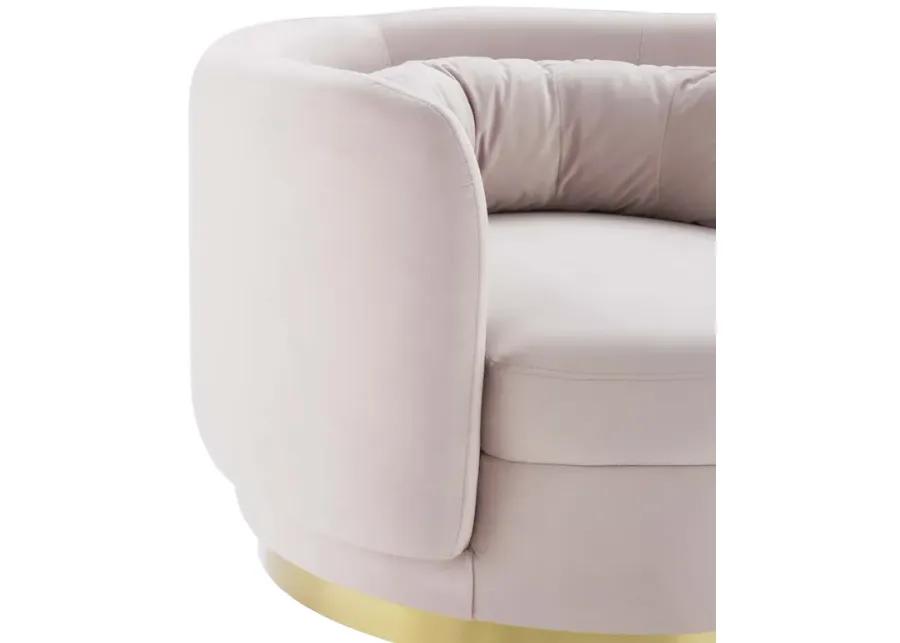 Relish Performance Velvet Performance Velvet Swivel Chair