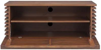 Linea Narrow Entertainment Stand Walnut