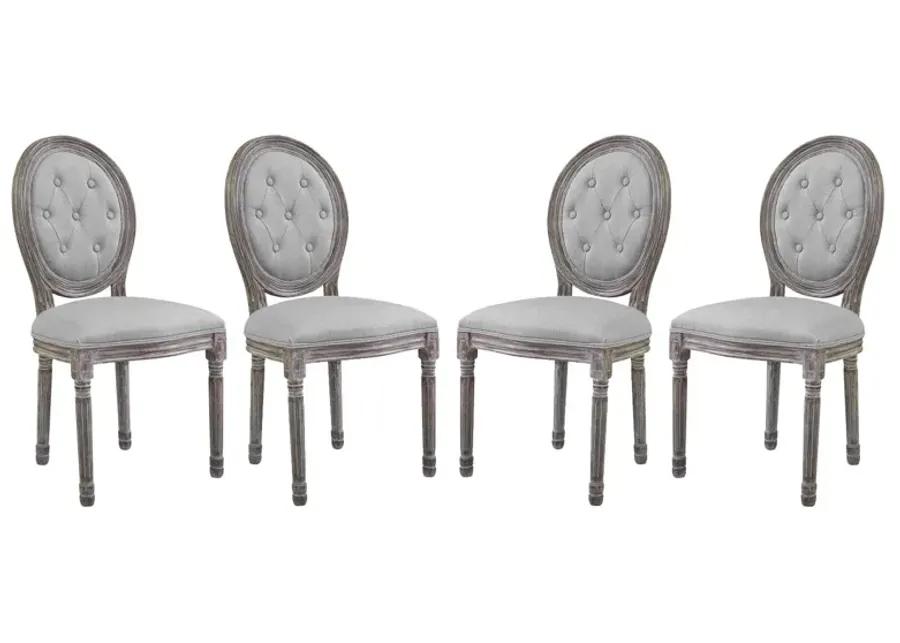 Arise Dining Side Chair Upholstered Fabric Set of 4