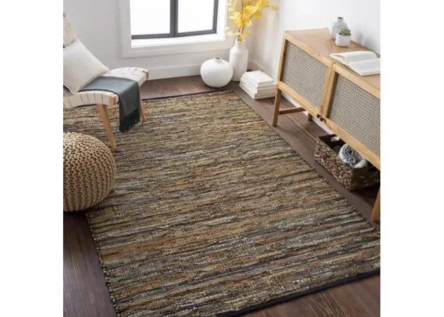 Log Cabin 5' x 7'6" Rug