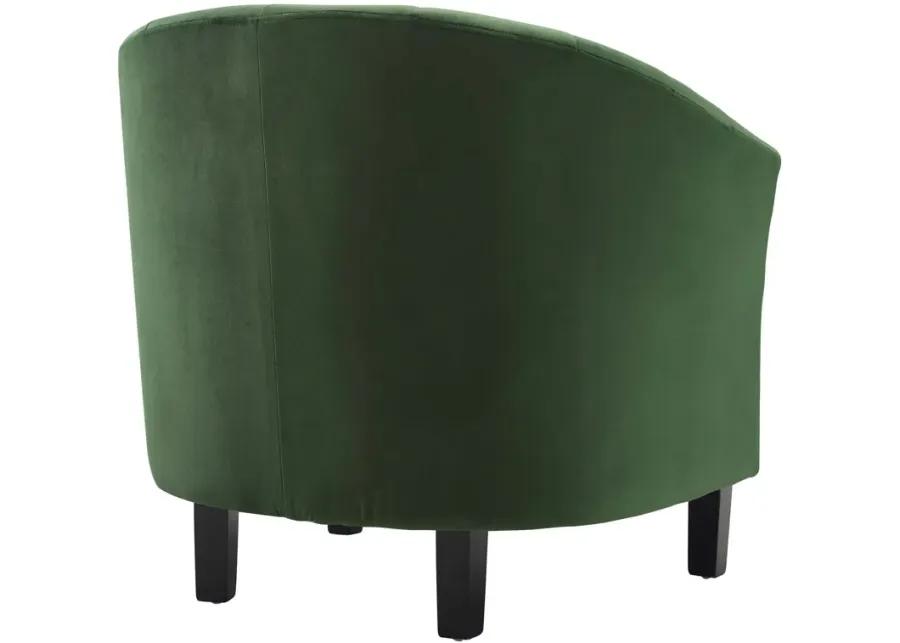 Prospect Channel Tufted Performance Velvet Armchair