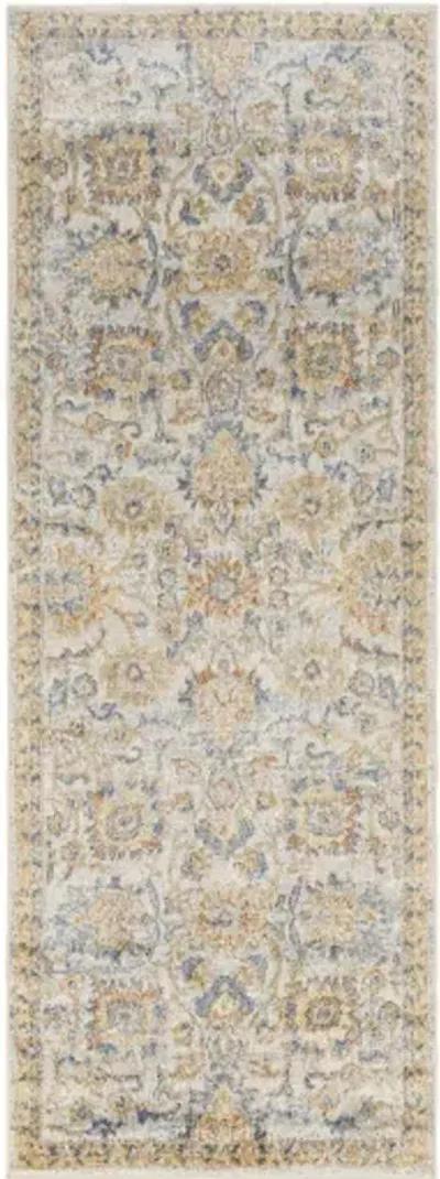 Lillian LLL-2327 2'7" x 7'3" Machine Woven Rug