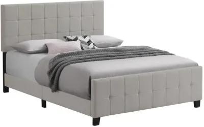 Fairfield Eastern King Upholstered Panel Bed Beige