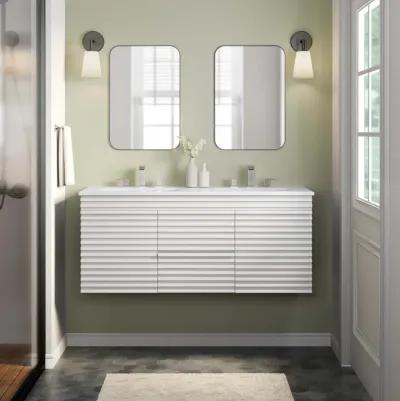 Render 48" Wall-Mount Bathroom Vanity