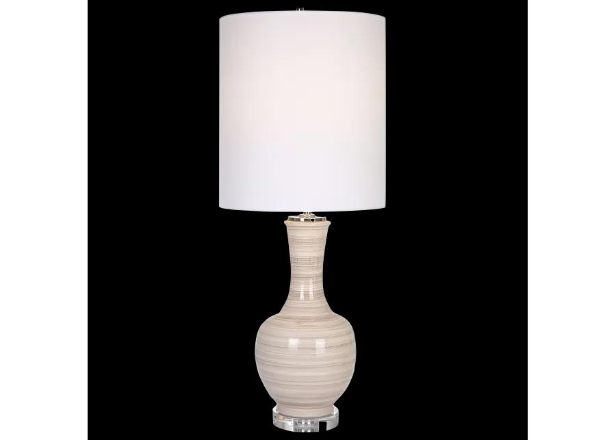 Chalice Striped Table Lamp