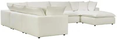 Cali Natural Modular Large Chaise Sectional