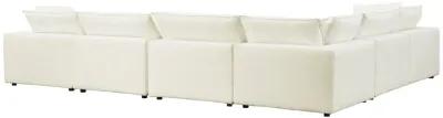 Cali Natural Modular Large Chaise Sectional